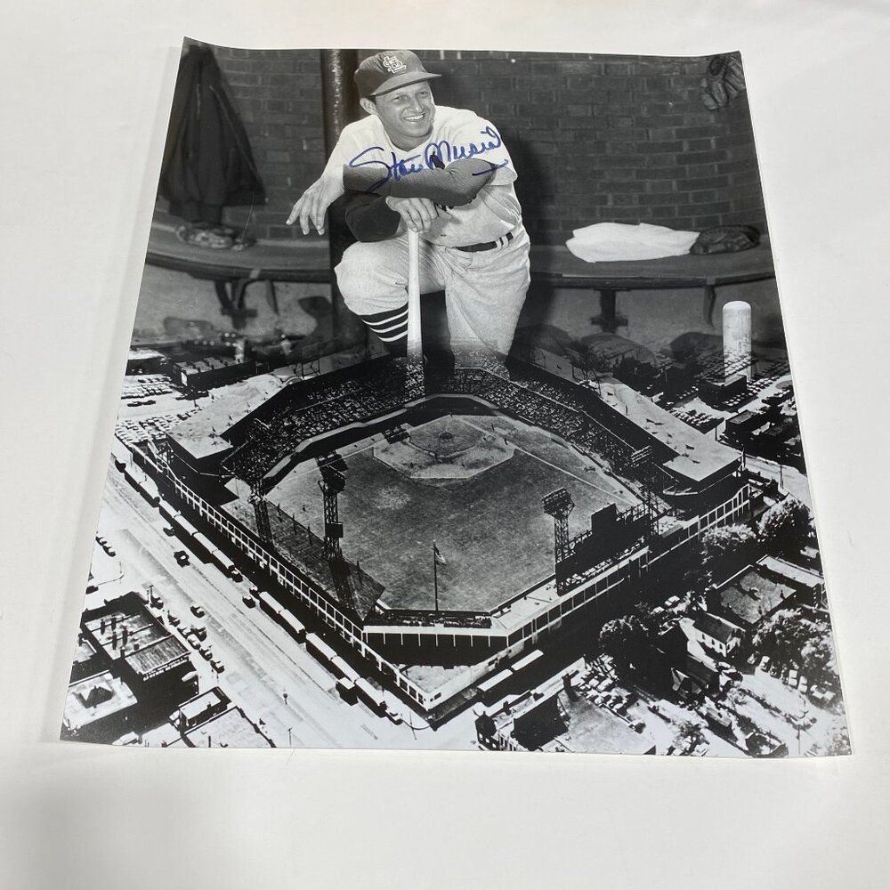 Signed Original Stan Musial Baseball MLB Autograph Memorabilia